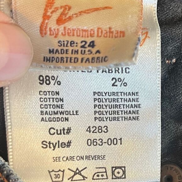 Citizens Of Humanity Kelly #063 Low Waist Crop Stretch Jeans Sz 24 - Picture 9 of 11